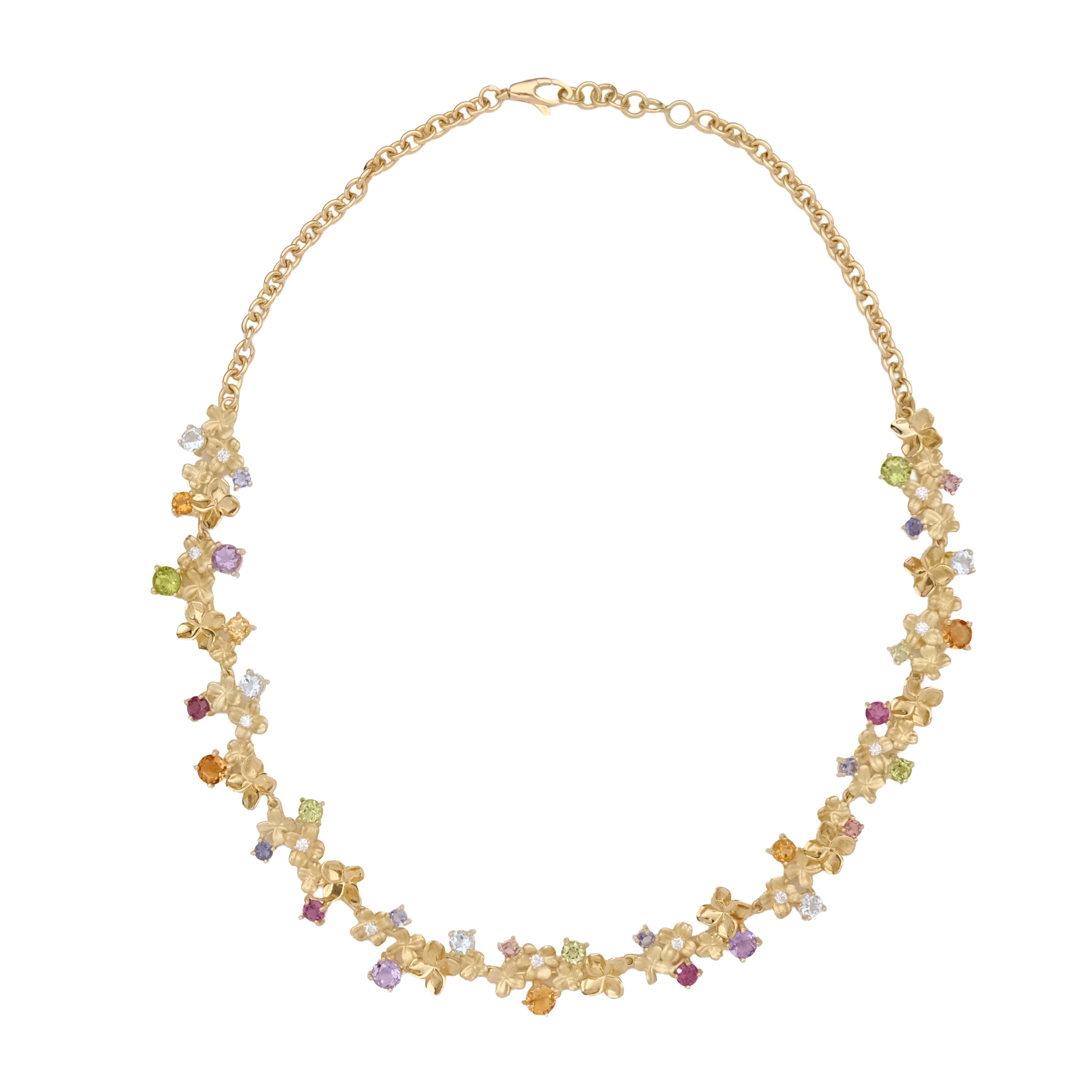 Colorful Floral Necklace