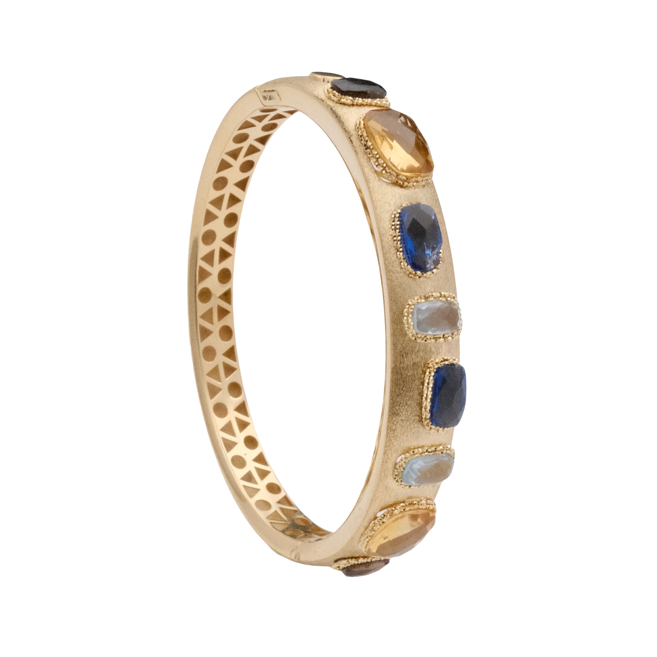 Geometric Melody Bangle
