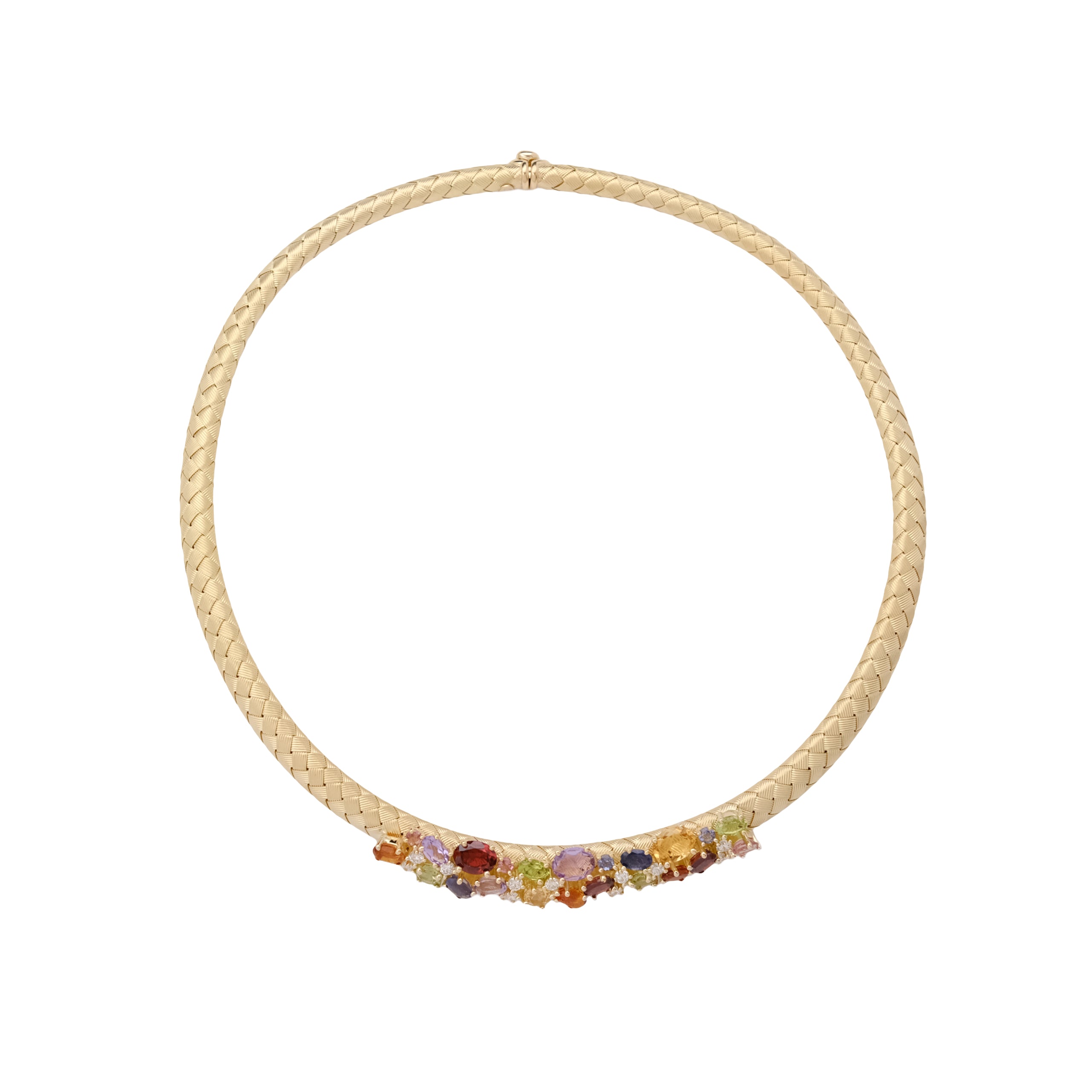 Mosaic Collar Necklace