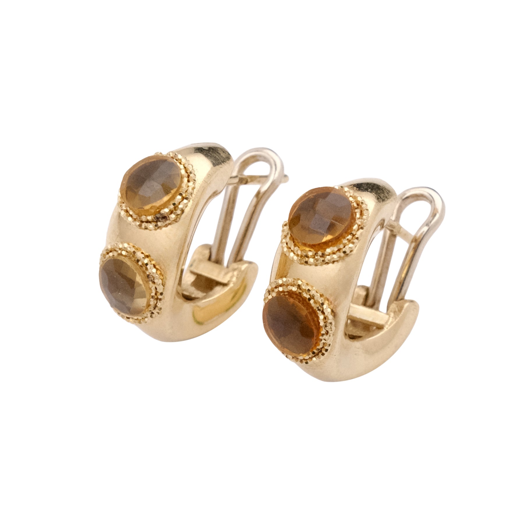 Duo Chunky Hoop Earrings
