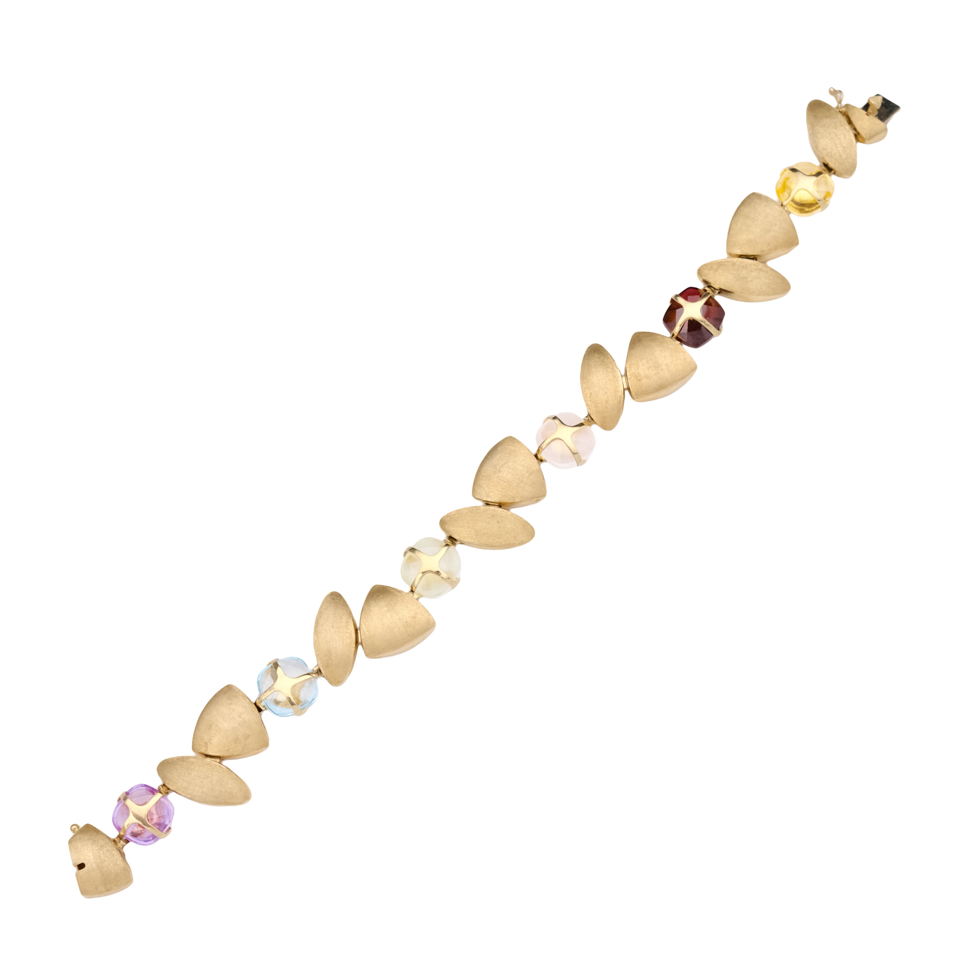 Geometric Melody Link Bracelet