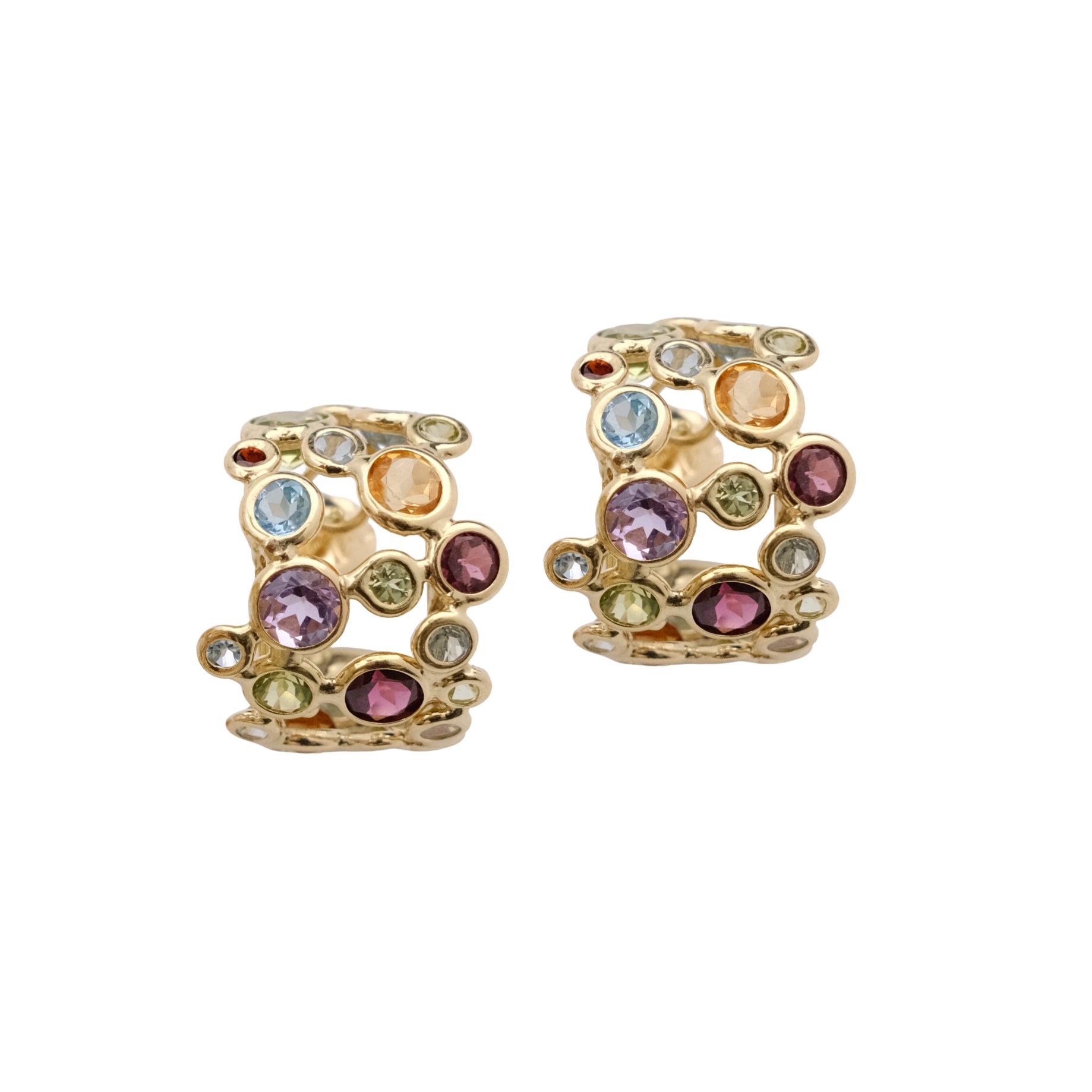 Mosaic Cluster Earrings