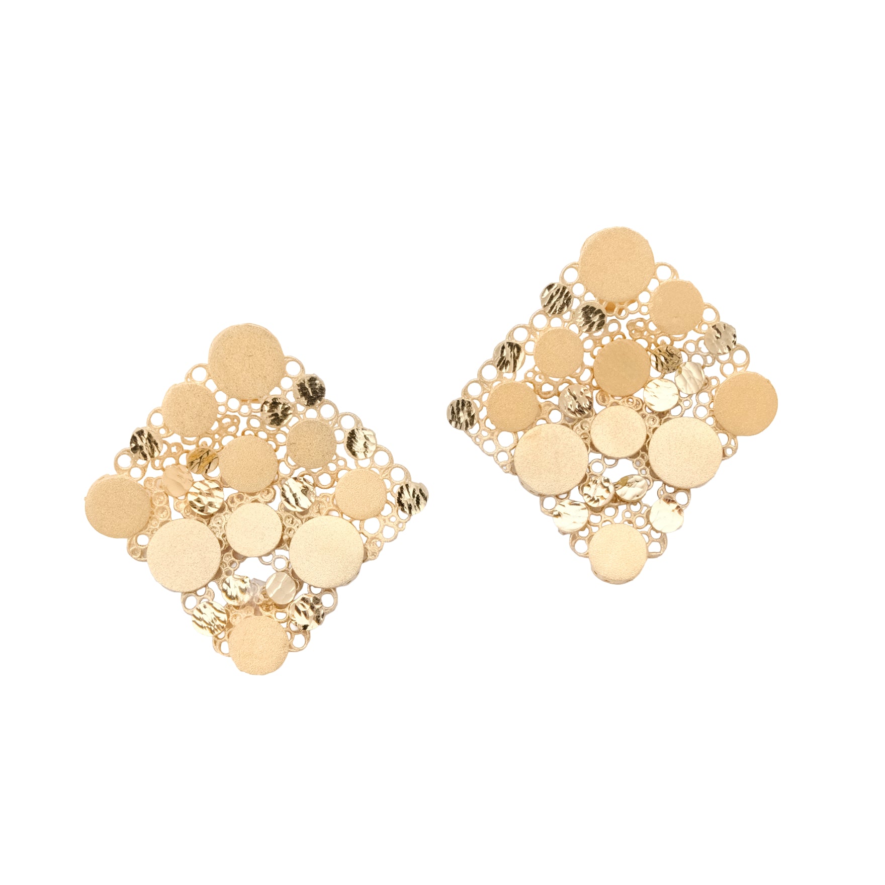 Golden Silk Earrings