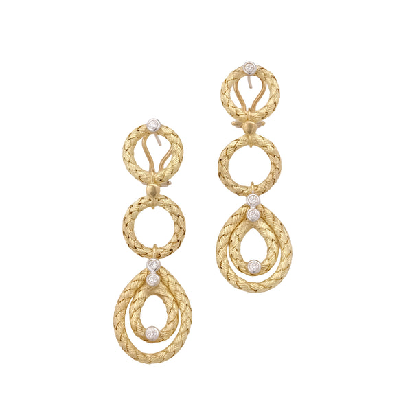 Cascaded Braid Earrings